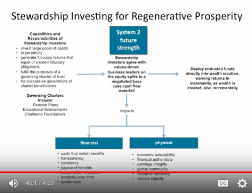 Stewardship Investing for Regenerative Prosperity